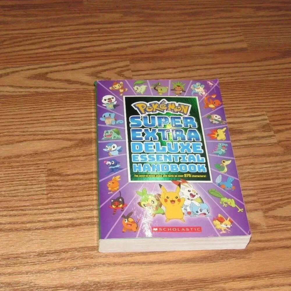 POKEMON Super Extra Deluxe Essential Handbook~Learn about Pokemon in Every Regio